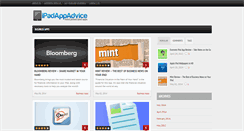 Desktop Screenshot of ipadappadvice.com